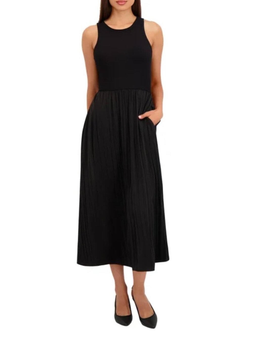DKNY Women's Maxi Dress Black